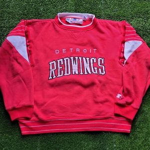 🏒🌟Detroit Red Wings Starter Crewneck🌟🏒